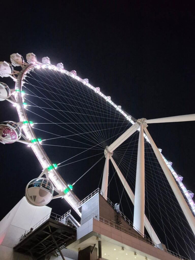 High Roller Observation Wheel: A Slow Sunset Ride Above Las Vegas