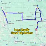 Iowa Deadly Road Trip Routes