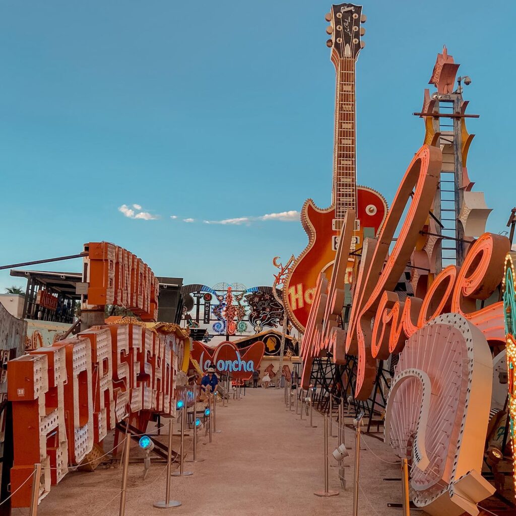 Neon Museum Vintage Vegas Signs With Stories Still Glowing
