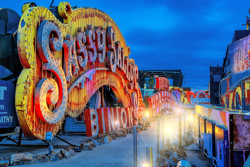Neon Museum Walk Through Las Vegas’ Glowing Past