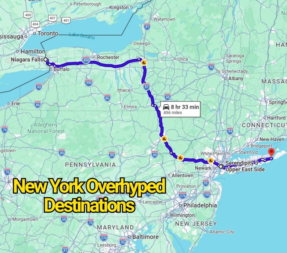 New York Overhyped Destinations That Look Incredible Online—But Don’t Live Up to the Hype in Real Life