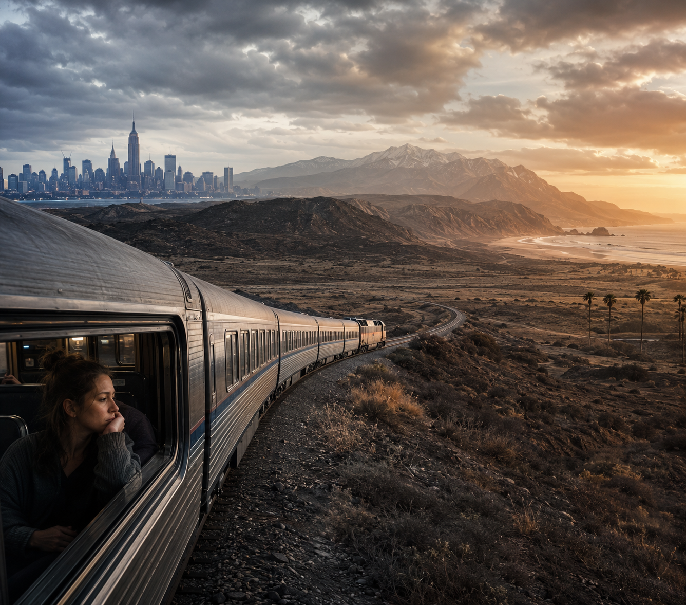 Overhyped Train Trip From New York to California