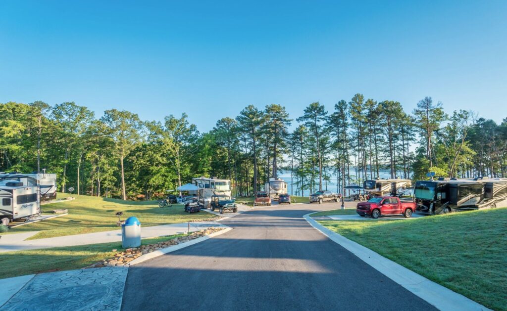 Lake Lanier Area Road
