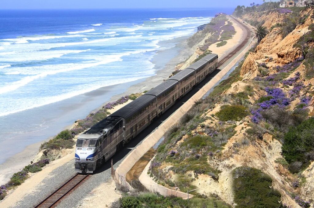 Washington to Florida train trip Route