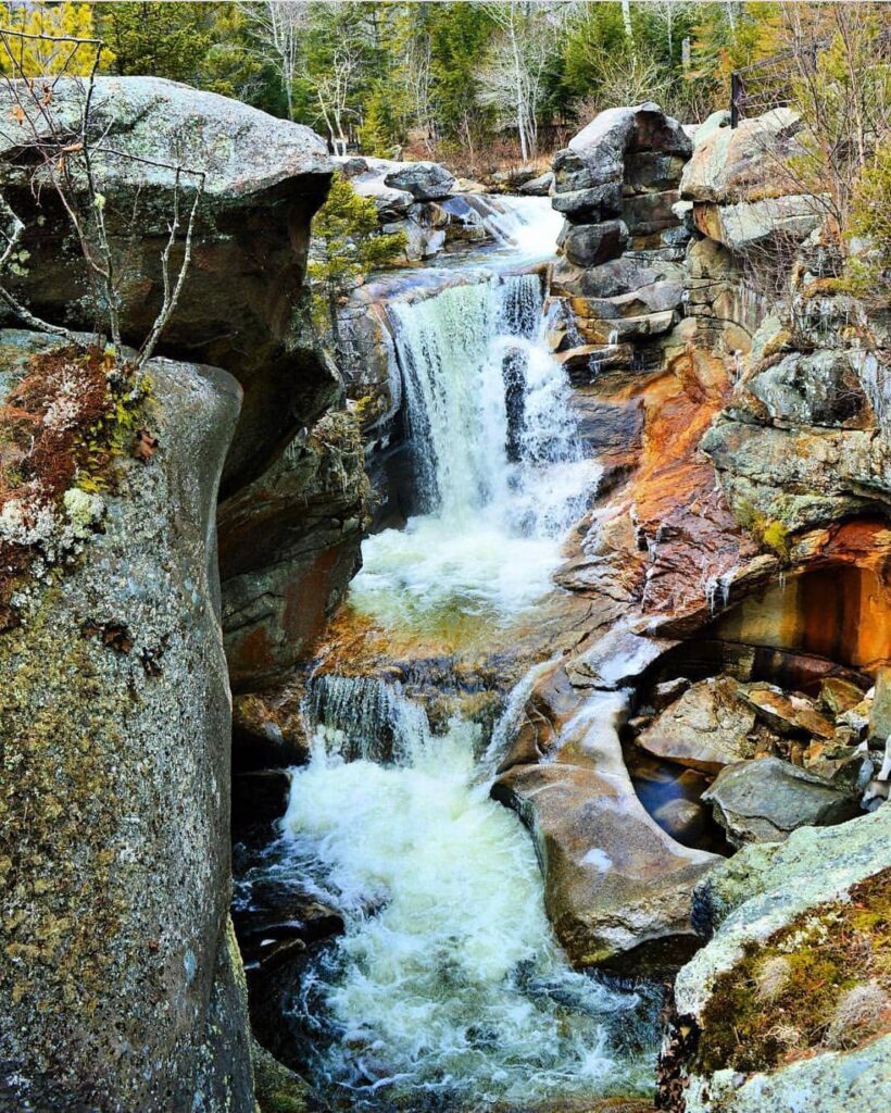 Screw Auger Falls, Oxford County