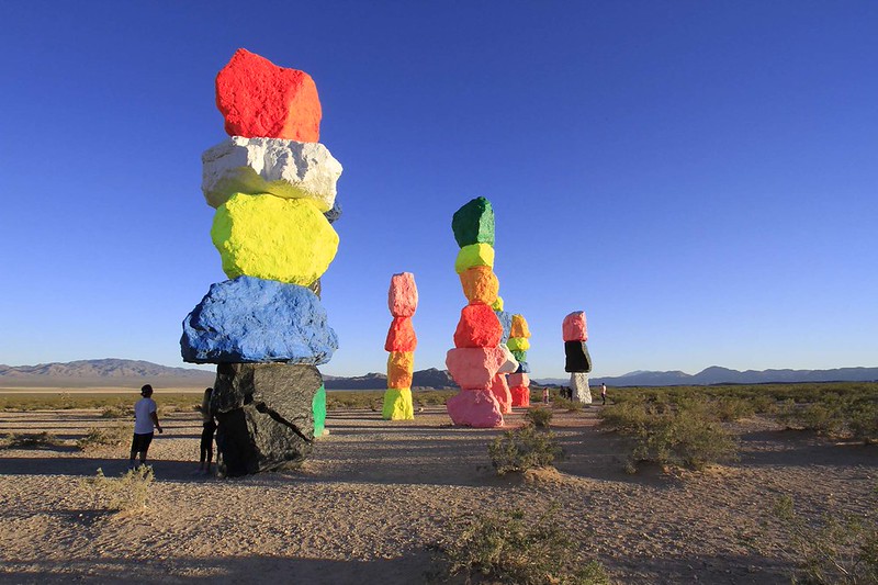 Seven Magic Mountains: A Bright Desert Art Stop Near Las Vegas
