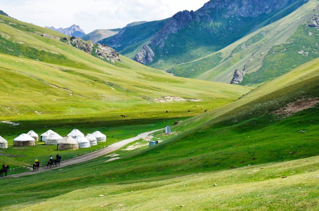 Sleep in a Yurt in Kyrgyzstan