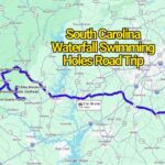 South Carolina Waterfall Swimming Holes Road Trip Map for Chasing Cool Water, Scenic Trails, and Hidden Summer Spots