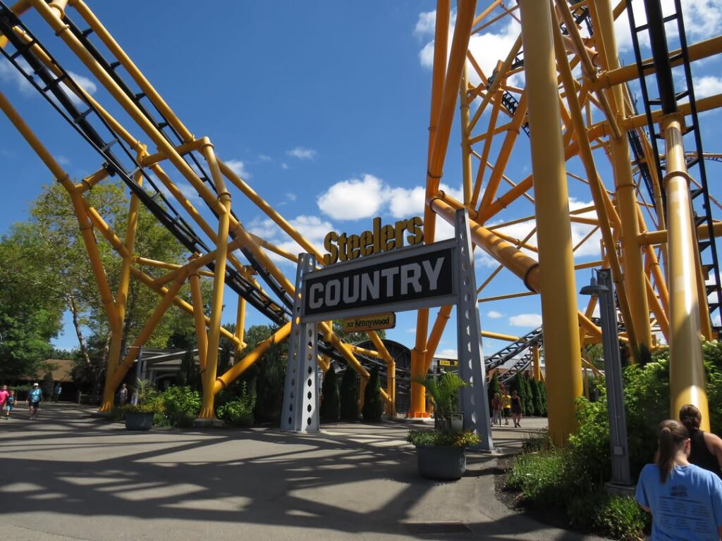 Steel Curtain at Kennywood