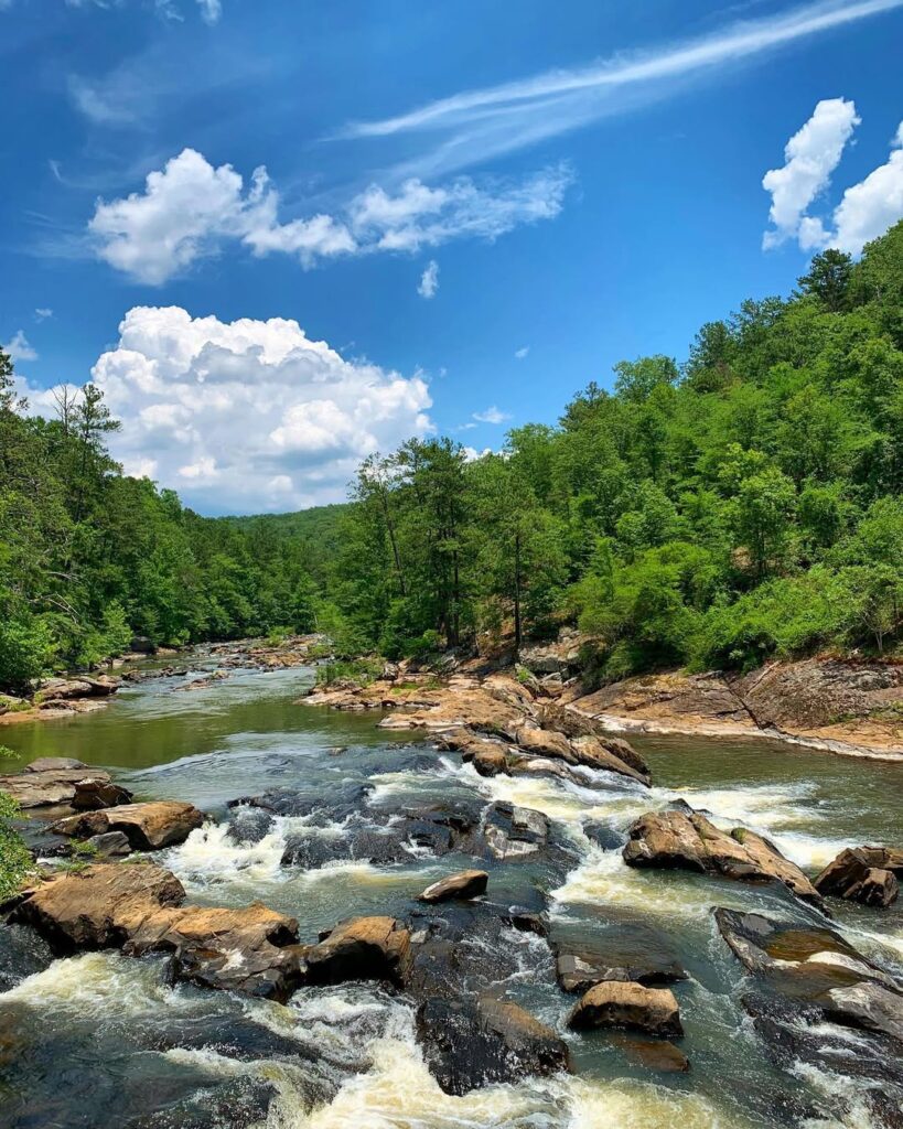 Sweet Water Creek State Park in Spring