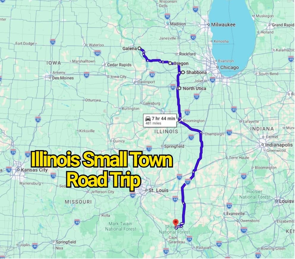 Take This Illinois Small Town Road Trip Full of Secret Spots and Endless Outdoor Fun