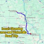 Take This Iowa Road Trip Map That Guides You to Stunning Caves and Waterfalls You Didn’t Know Existed