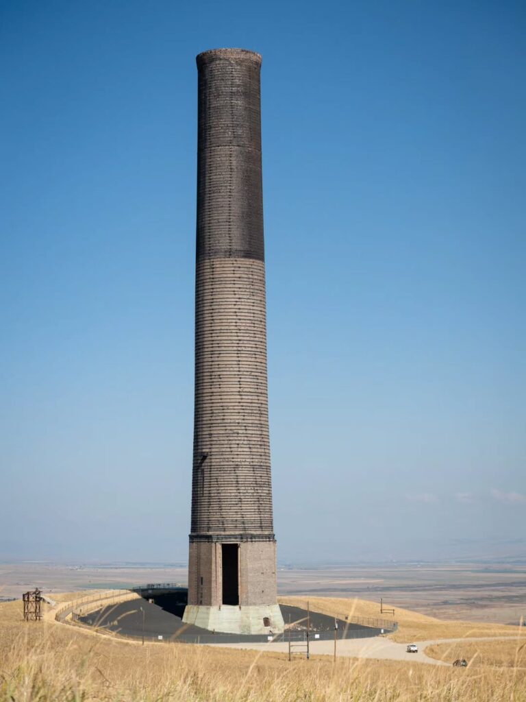 The Anaconda Smelter Stack