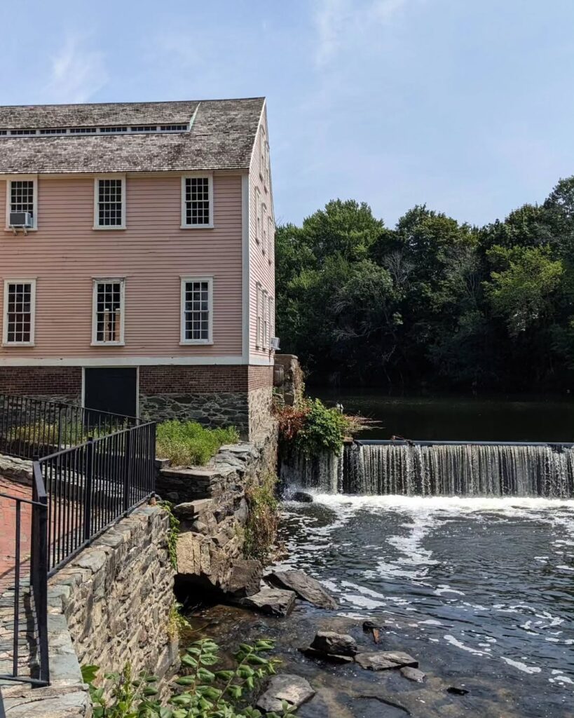 The Falls At Old Slater Mill National Historic Landmark, Pawtucket