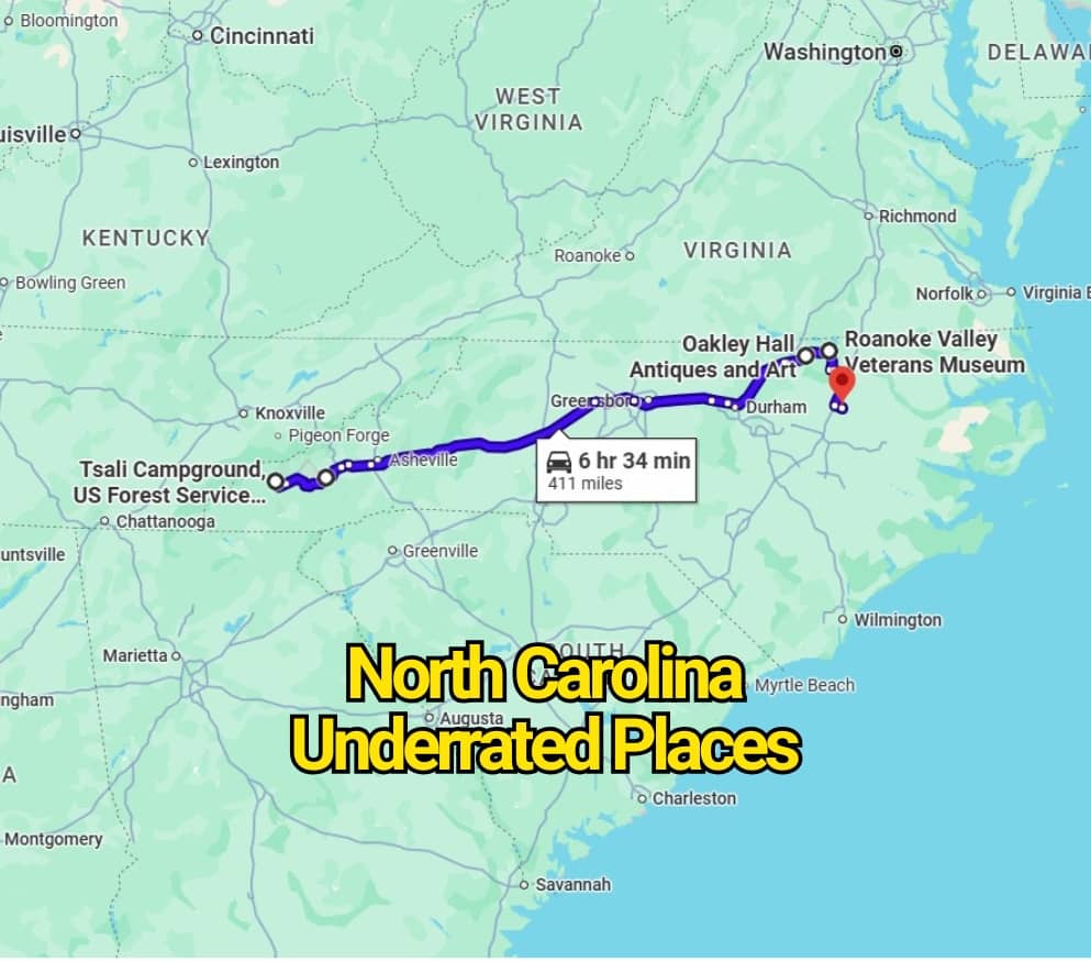 The Most Beautiful North Carolina Underrated Places Locals Hope Stay Quiet