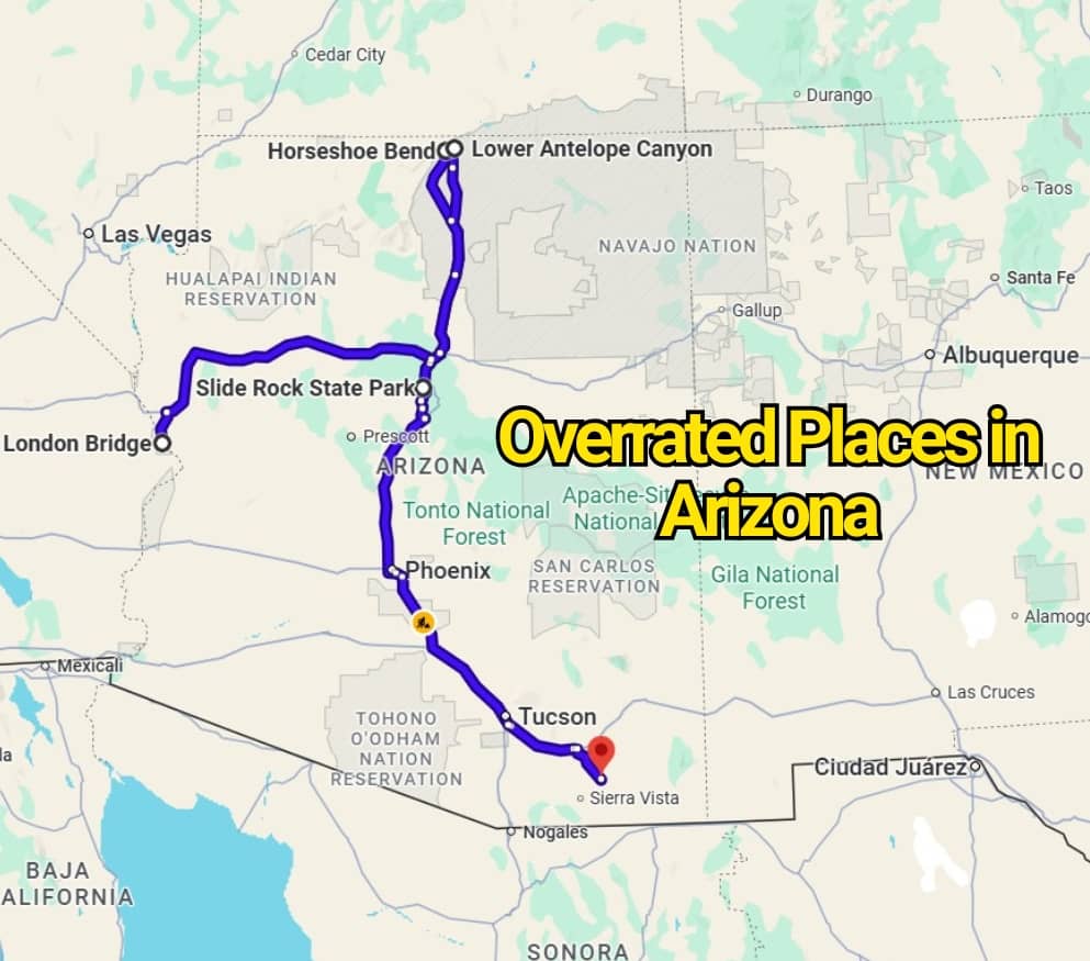 The Most Overrated Places in Arizona That Don’t Live Up to the Hype