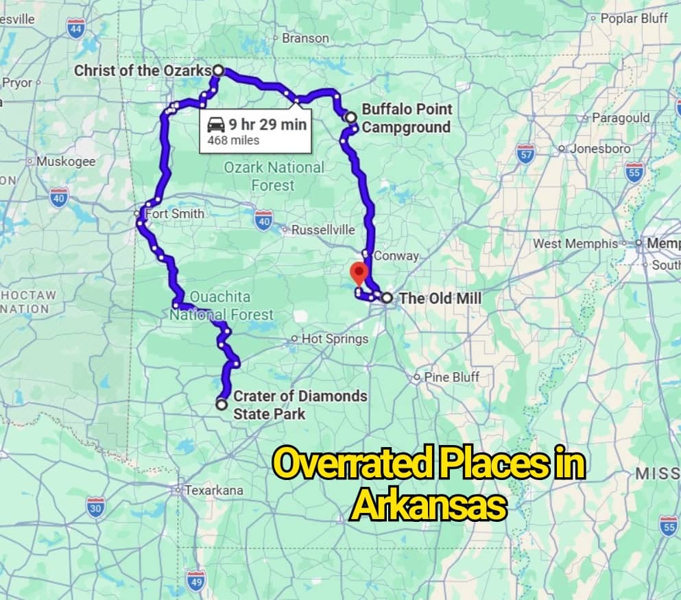 The Most Overrated Places in Arkansas That Don’t Live Up to the Hype