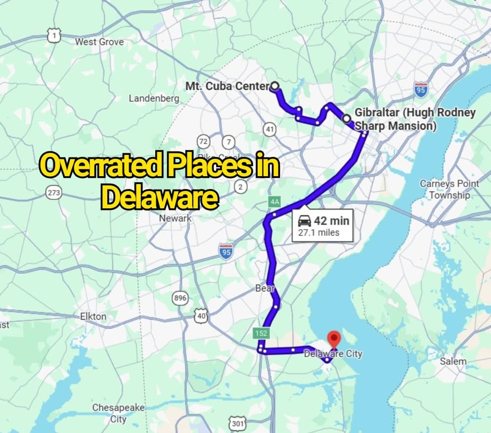 The Most Overrated Places in Delaware That Don’t Live Up to the Hype