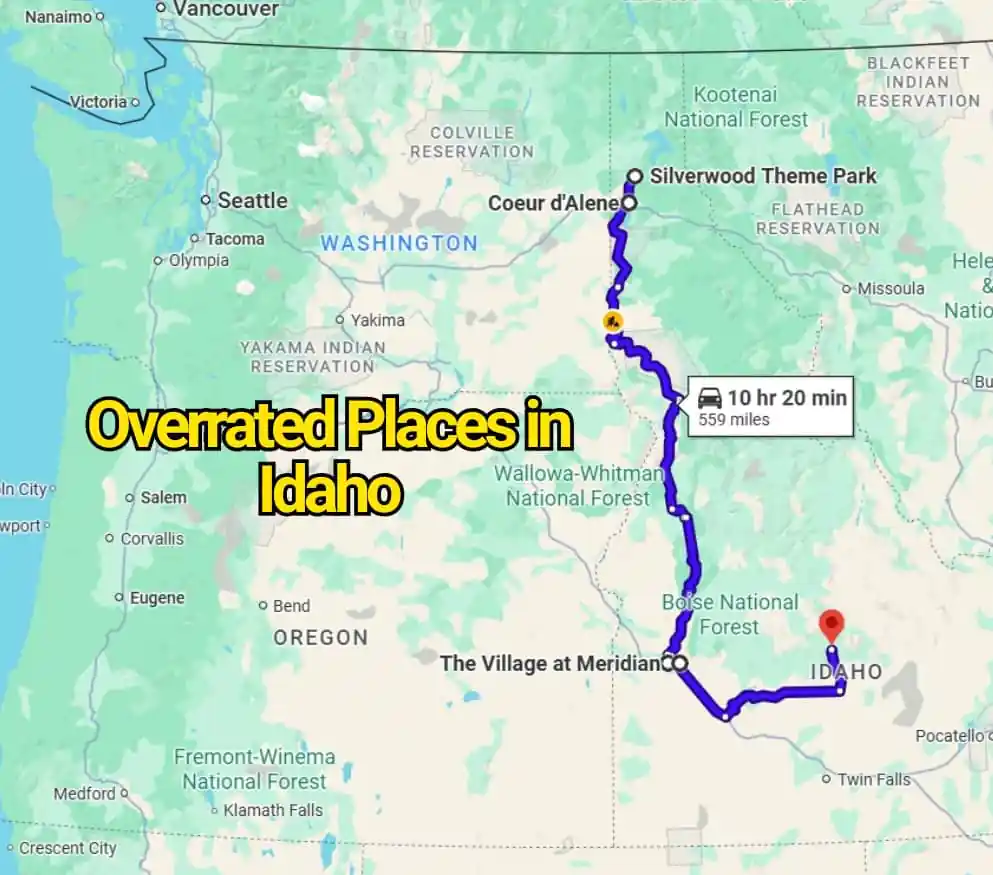 The Most Overrated Places in Idaho That Don’t Live Up to the Hype