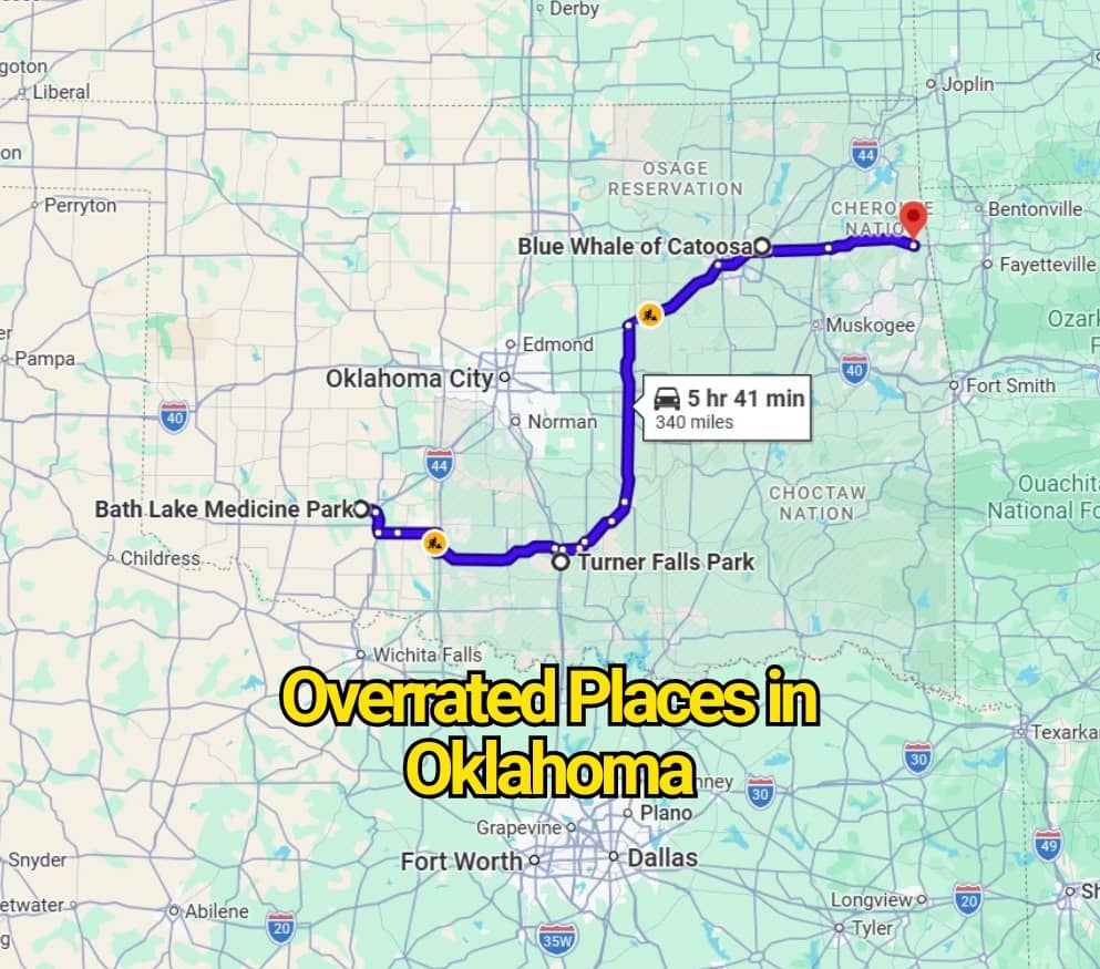 The Most Overrated Places in Oklahoma That Don’t Live Up to the Hype