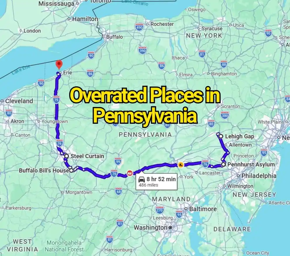 The Most Overrated Places in Pennsylvania That Don’t Live Up to the Hype