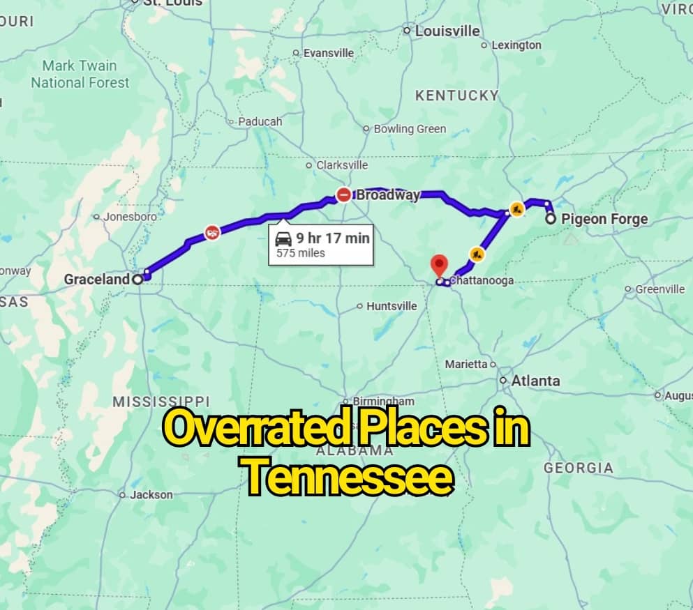 The Most Overrated Places in Tennessee That Don’t Live Up to the Hype