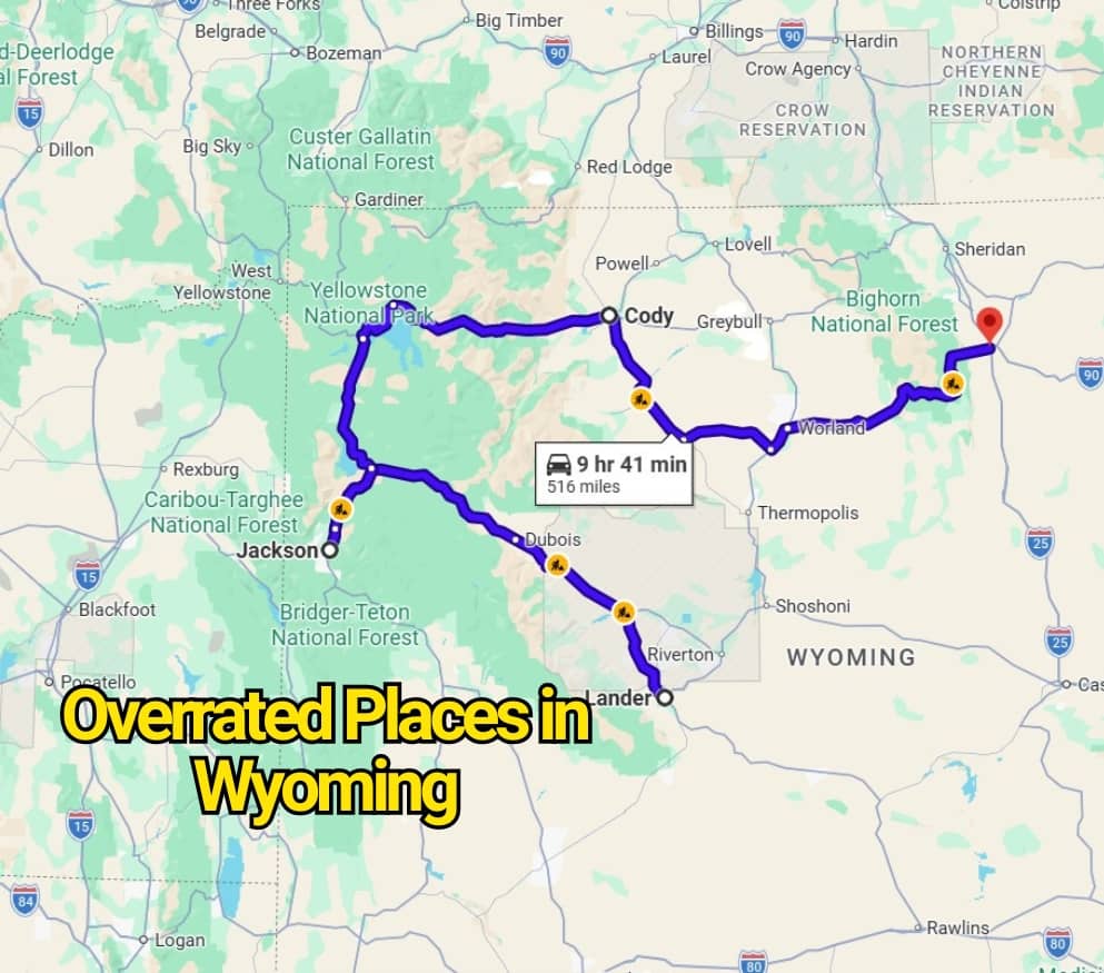 The Most Overrated Places in Wyoming That Don’t Live Up to the Hype