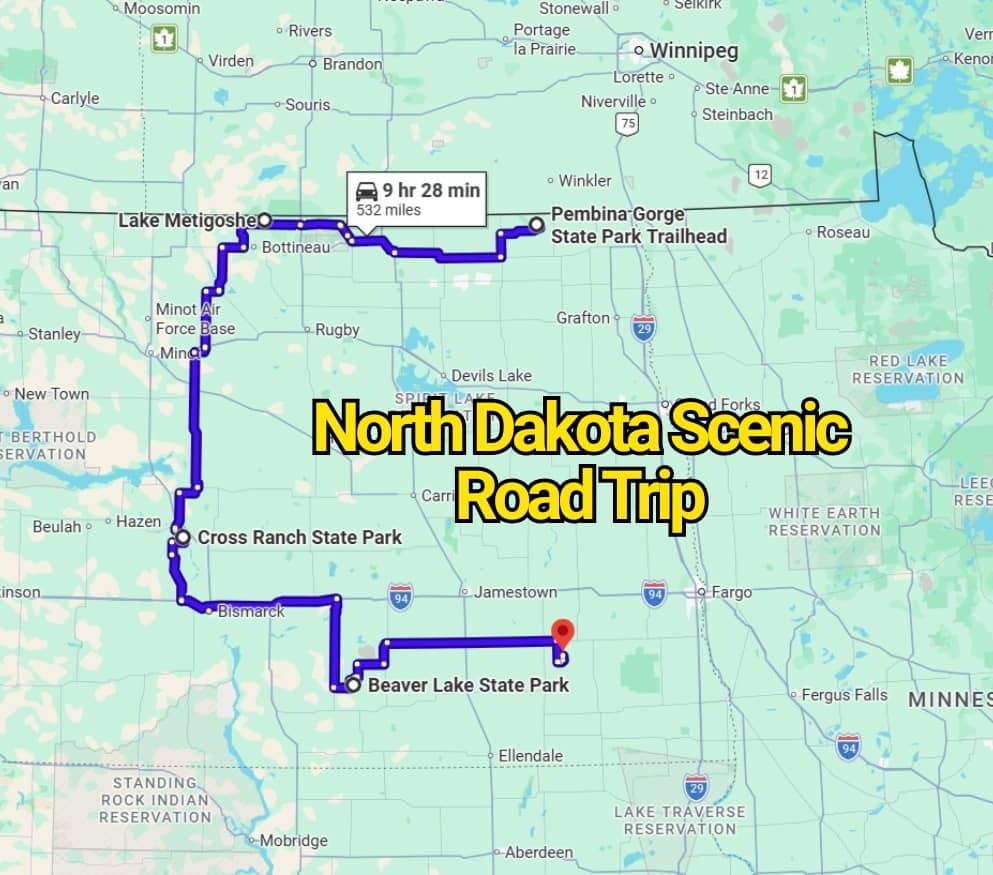 The Ultimate North Dakota Scenic Road Trip Map That Locals Can’t Stop Raving About