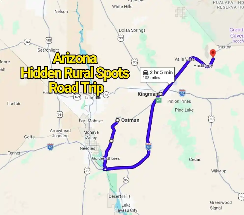 This Arizona Road Trip Map Reveals Hidden Rural Spots You’ve Never Heard Of