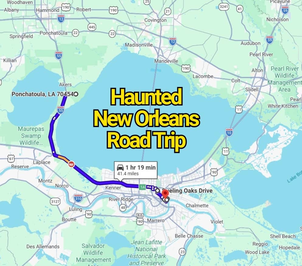 This Haunted New Orleans Road Trip Guides You to the Scariest Places You Didn’t Know Existed