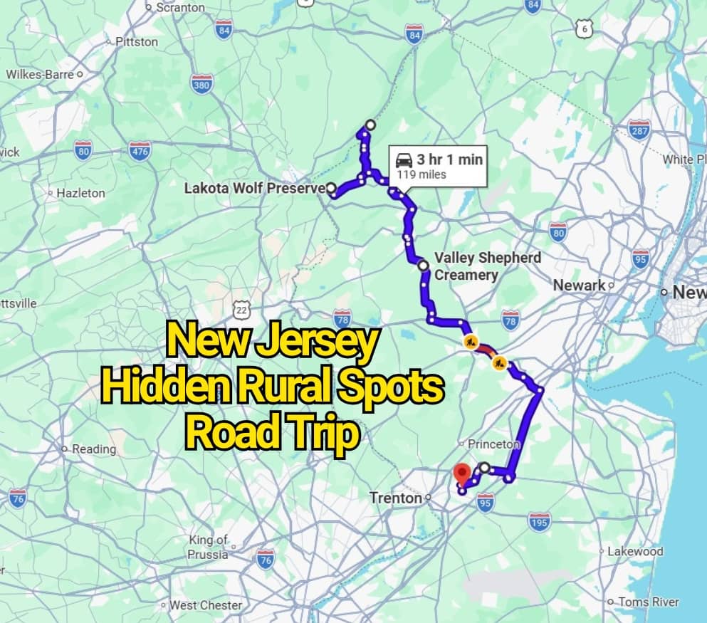 This New Jersey Road Trip Map Reveals Hidden Rural Spots You’ve Never Heard Of