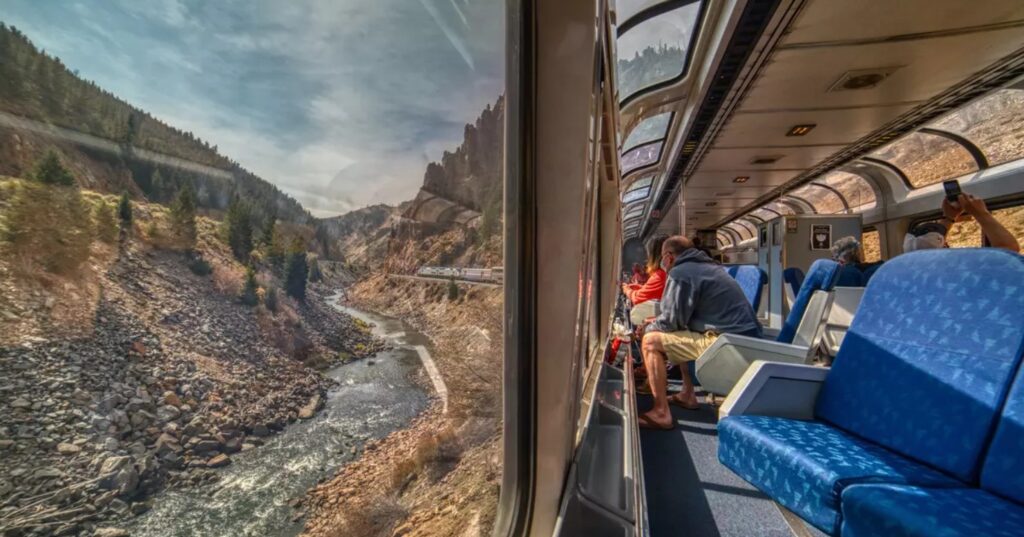 Train journey