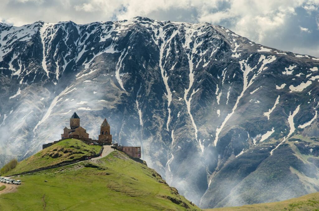 Trinity-Gergeti-Church, Kazbegi, Georgia