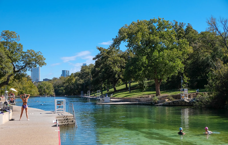 Swim in a Natural Texas Swimming Hole