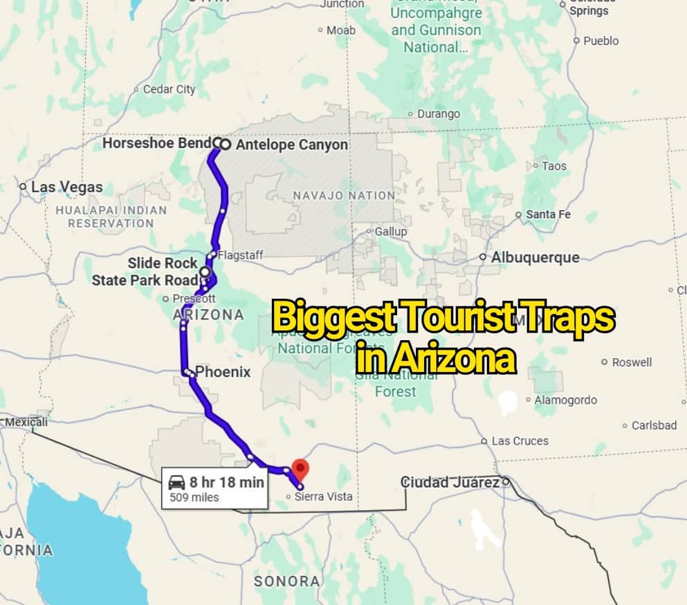 Arizona’s Biggest Tourist Traps That Don’t Always Live Up to the Buzz