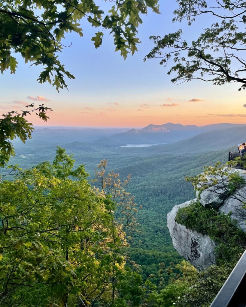 Caesars Head State Park Mountain Views and Raven Cliff Falls