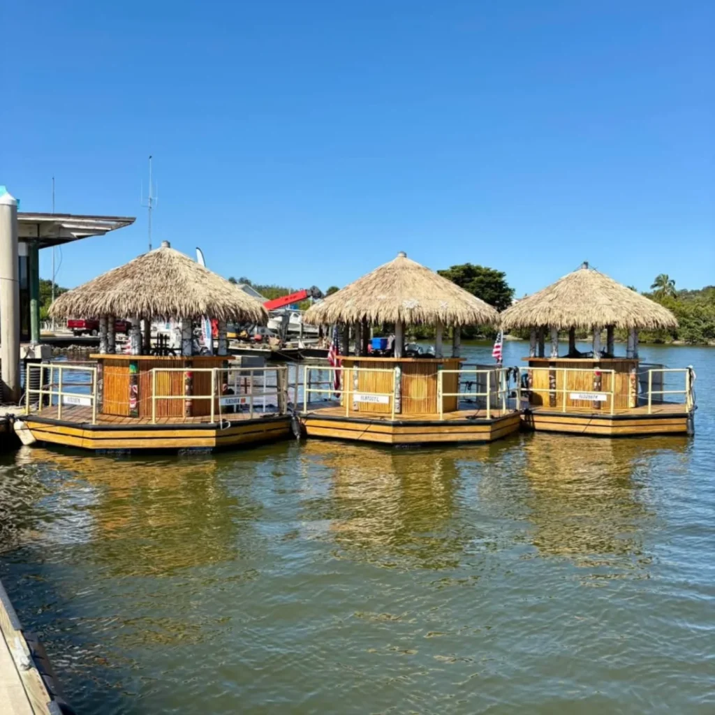 Cruise Naples Tiki-Style: A Fun Floating Tiki Ride on the Water