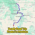 Deadly Road Trip Routes in Montana