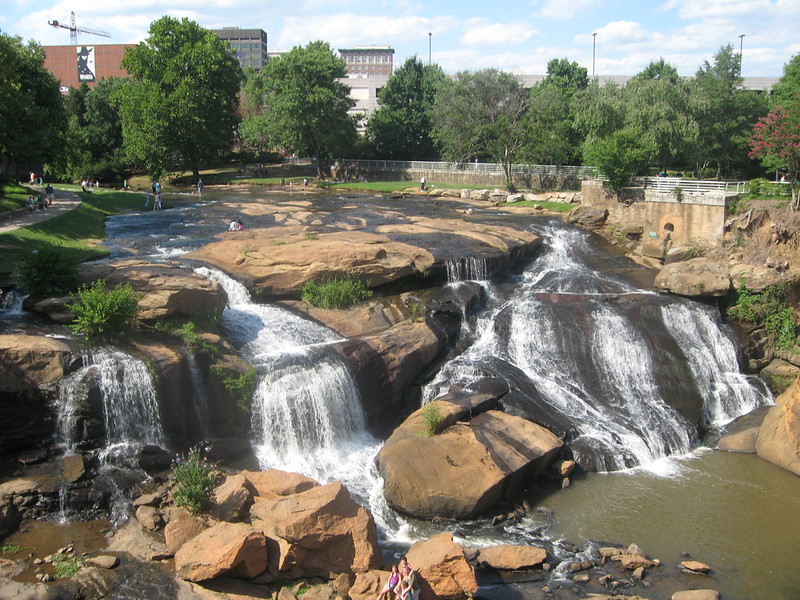 Greenville Waterfalls, Food, and an Upstate City Full of Surprises