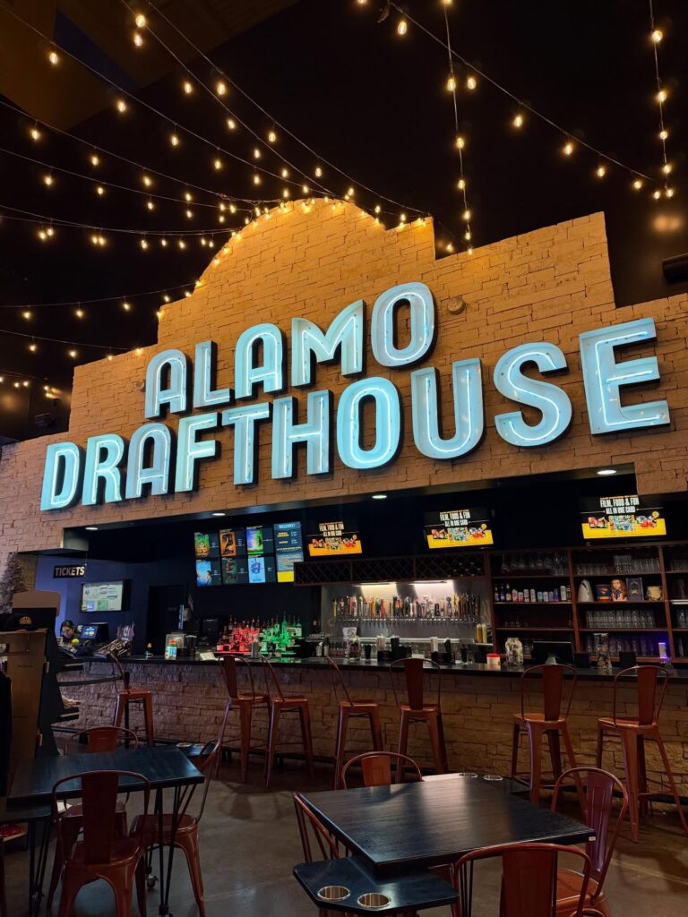 Have Dinner and a Movie at Alamo Drafthouse
