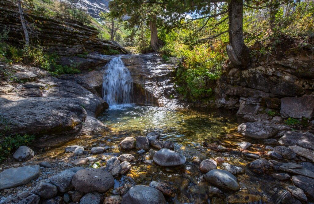 Lamoille Canyon Falls