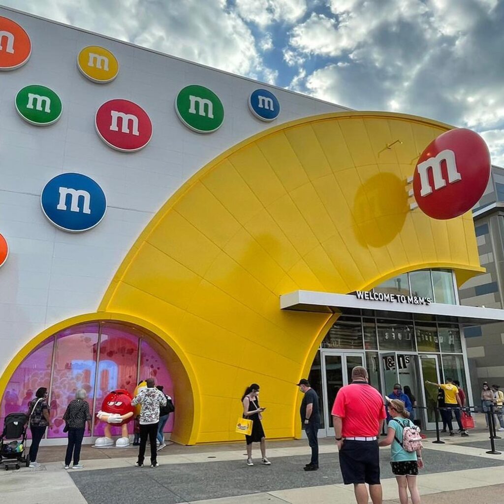 M&M’s World Four Floors of Candy-Filled Fun Near MGM Grand