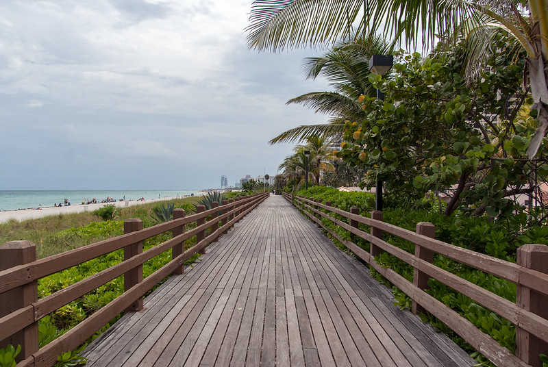 Miami Beach Boardwalk Follow the Oceanfront on Foot or by Bike