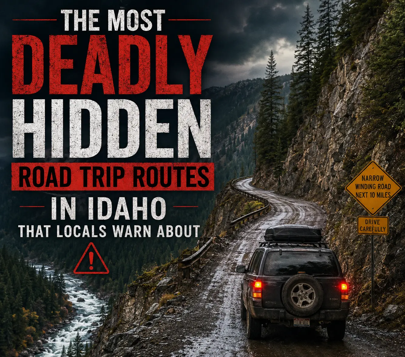 Most Deadly Hidden Road Trip Routes in Idaho