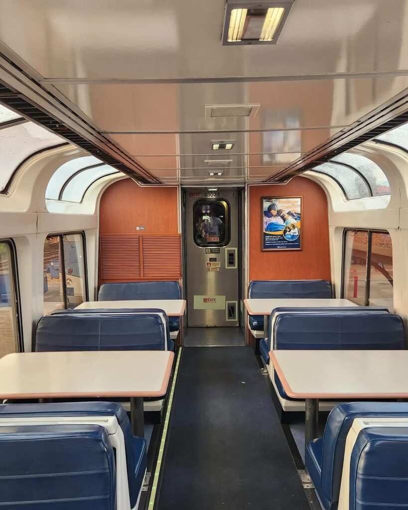 Amtrak’s Crescent Onboard