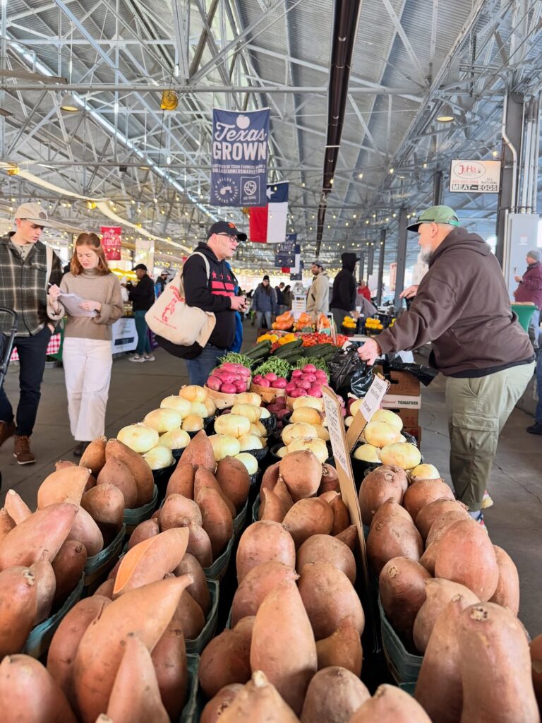 Option 2: Browse the Dallas Farmers Market