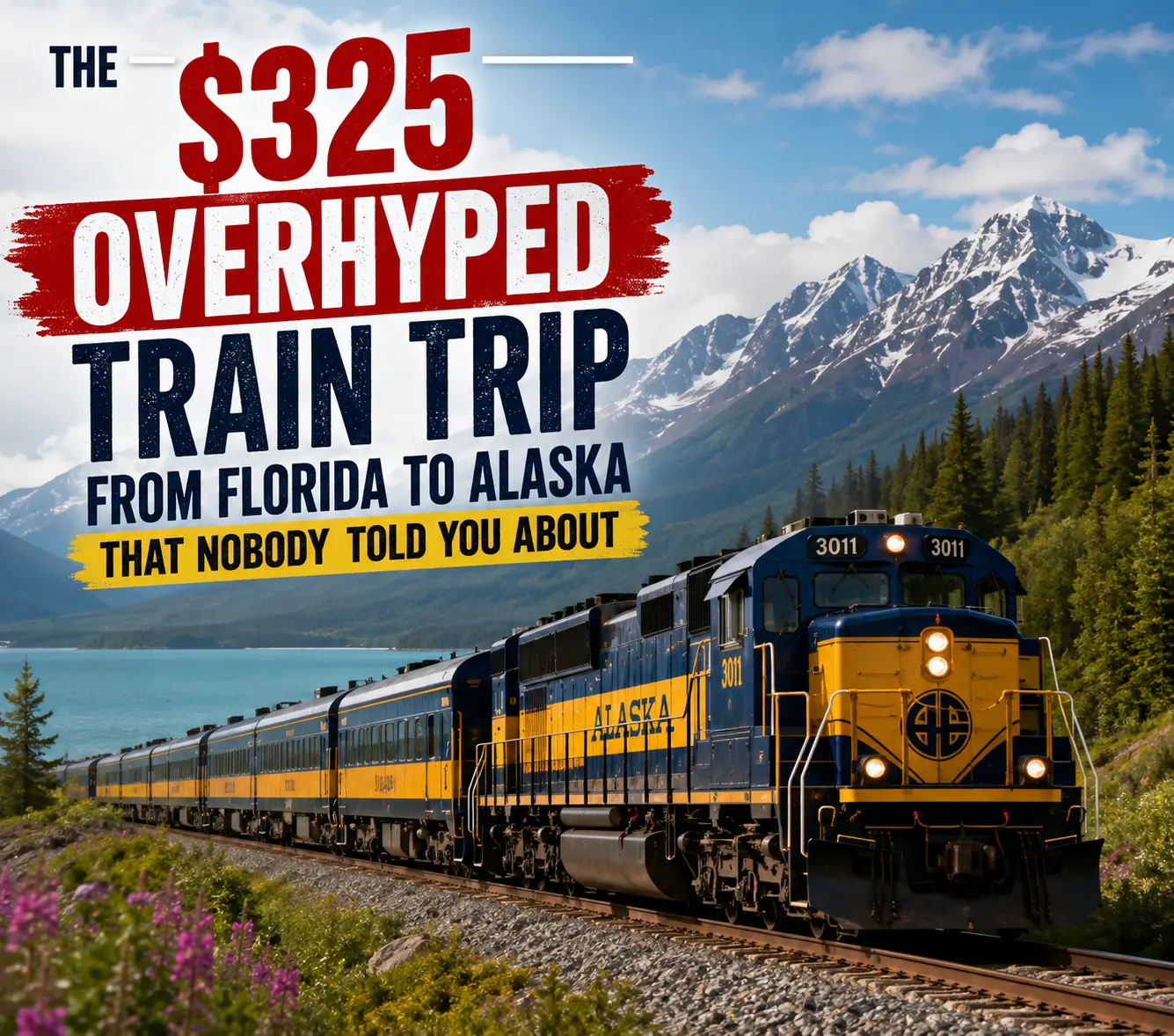 Overhyped Train Trip From Florida to Alaska