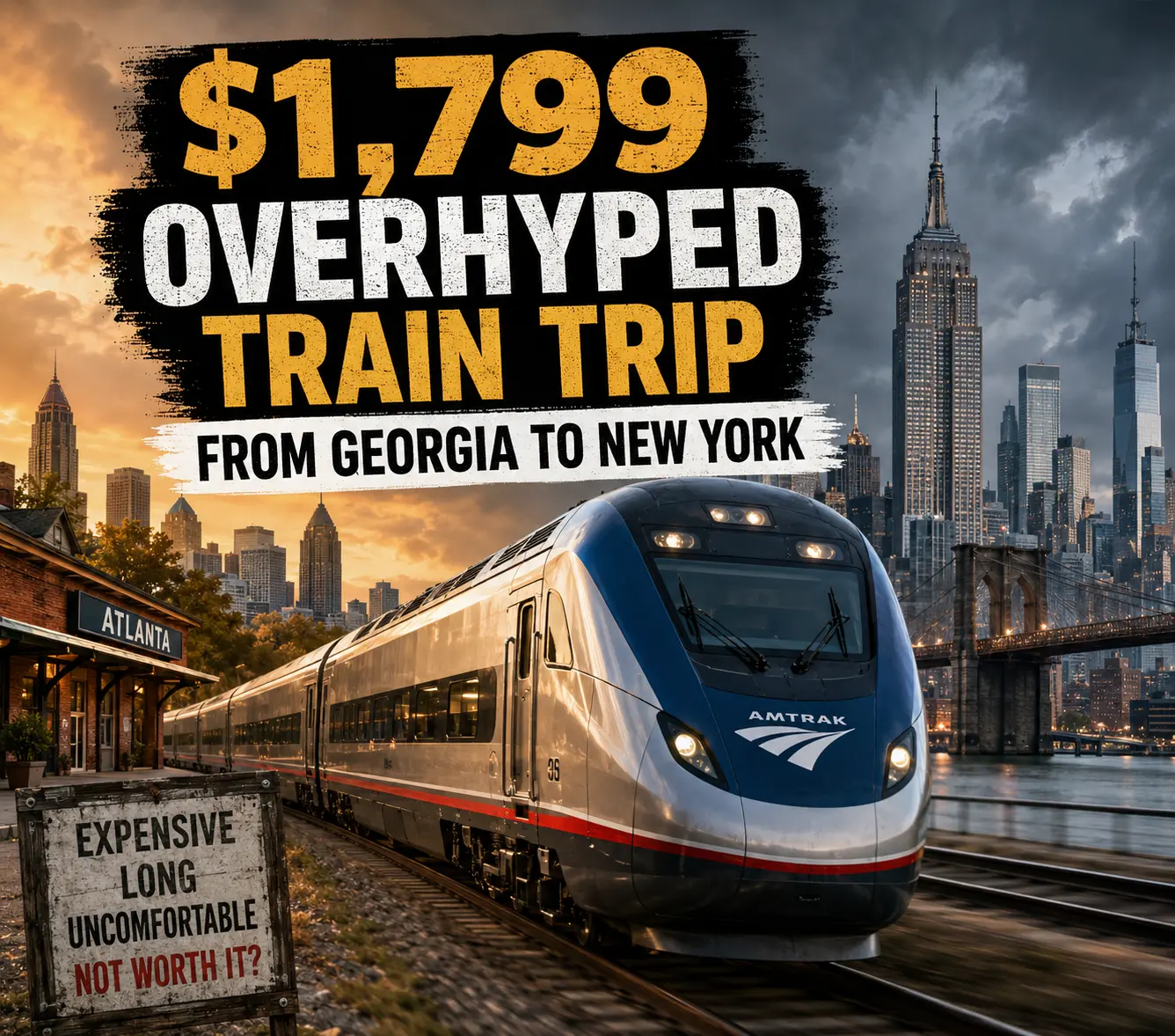 Overhyped Train Trip From Georgia to New York
