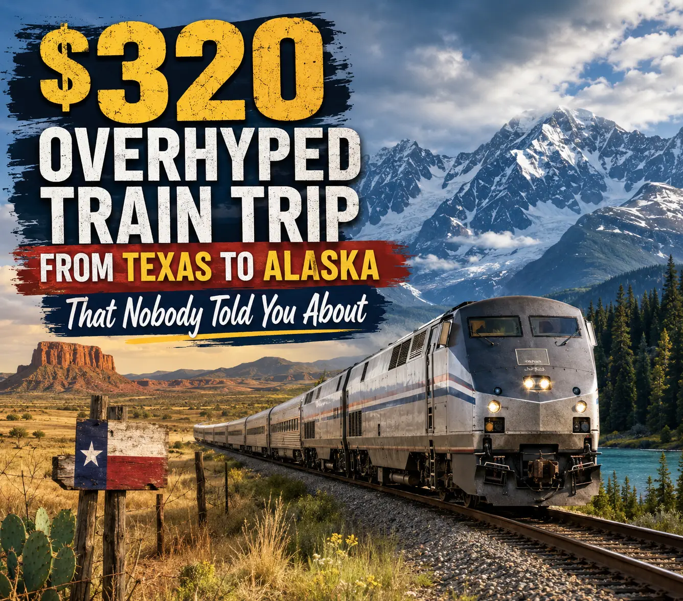 Overhyped Train Trip From Texas to Alaska