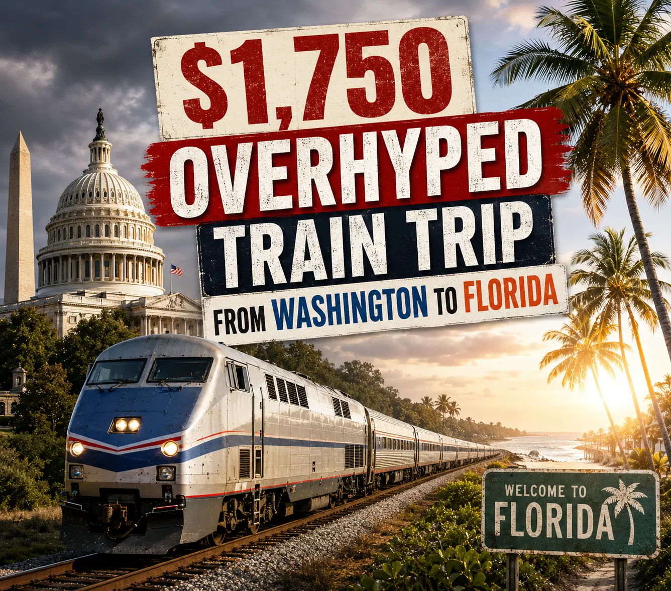 Overhyped Train Trip From Washington to Florida